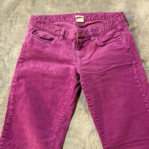 J. Crew 27S corduroy pants